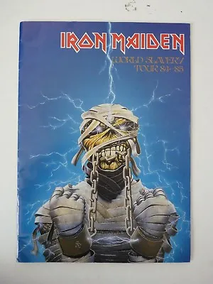 Iron Maiden Powerslave X5 Band Signed Autographed Tour Program BECKETT Certified • $2331.35