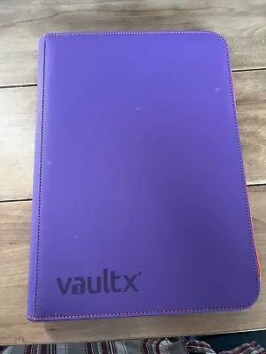 Vault X Premium Exo-Tec Zip Binder - 9 Pocket - Pokemon TCG SV1 • $80