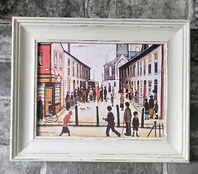 £13.85 • Buy Ls Lowry: The Fever Van 1935.  27 Cm X 22 Cm Hembury Framed Print.Antique Style.