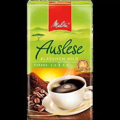 3 X 500g Melitta Auslese Klassisch-mild German Coffee Ground Fresh From Germany • $49.95