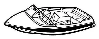 7.6oz STYLED TO FIT BOAT COVER MALIBU RESPONSE LXI 2004-2007 • $452.82
