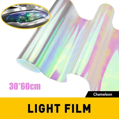 60cm Color Changing Tint Sticker For Auto Car Headlight Fog Light Protector Film • $10.57