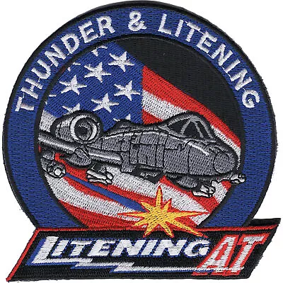 A-10 Thunder And Litening AT Hoop And Loop Patch • $16.84