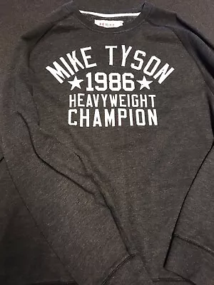 Roots Of Fight Iron Mike Tyson 1986 Crewneck Sweatshirt Rare • $75