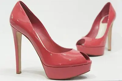 Christian Dior 'miss Dior' Peep Toe Platforms Pumps Shoes 38.5/8.5 $710 • $499.99