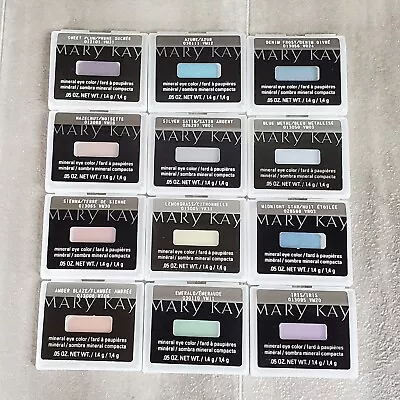 Mary Kay MINERAL EYE COLOR Eye Shadow CHOOSE YOUR SHADE Discontinued FREE SHIP • $12.99