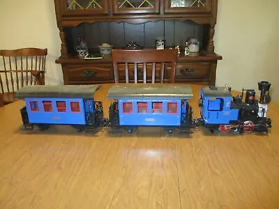 1 Excellent Plus L.g.b. Passenger Steam Train. Ready To Run Set. G Gauge. • $250