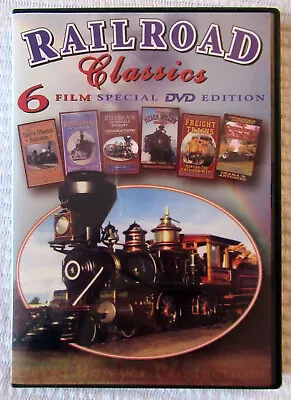 Railroad Classics 6 Film Special DVD Edition • $38.66