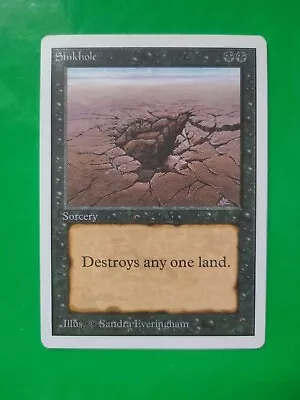 MTG - Sinkhole - Unlimited - ENG • $42.52