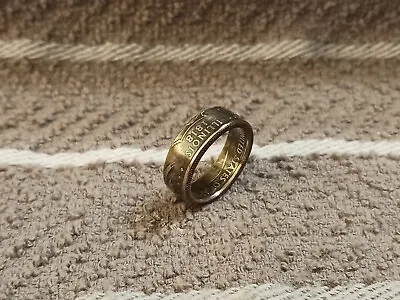 Illinois Handcrafted Washington Quarters Coin Ring Size 7 • $16.50