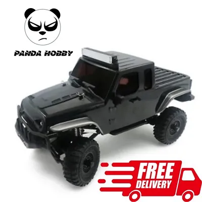 Panda Hobby 1/18 Tetra18 X1T RTR Scale Mini RC Crawler 4x4 Truck Black • $119.99