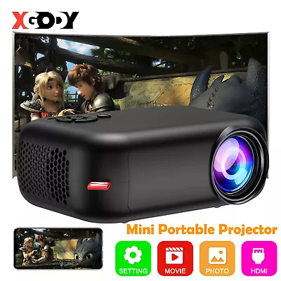 Mini Projector USB LED 1080P Home Cinema Small Portable Pocket Projector Party • $59.99