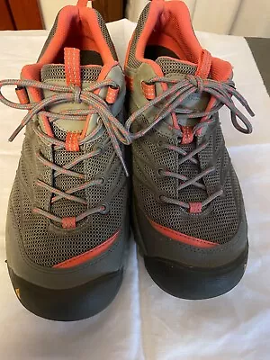 KEEN  Marshall Hiking Shoes Gray Orange 1010158 Waterproof  • $24