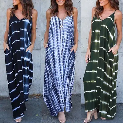 $22.75 • Buy ZANZEA Womens Sexy Floral Long Pajamas Dress Nightwear Sleepwear Shift Dress HOT