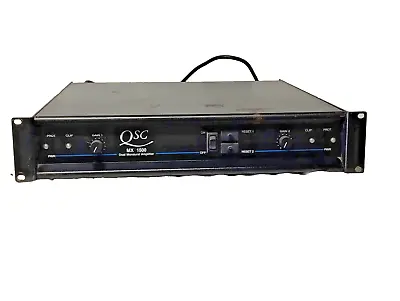 QSC MX 1500 Professional Power Amplifier Dual Monaural Amp • $288.90