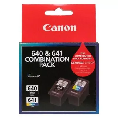 Genuine Canon PG 640 CL 641 PG 640XL CL 641XL PG 640XXL Combination Ts5160 • $29.50
