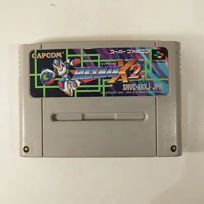 Rockman X2 / Mega Man X2 (Nintendo Super Famicom SNES SFC 1994) Japan Import • $23.26