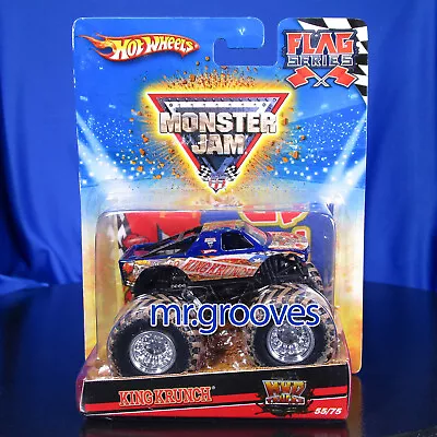 King Krunch Mud Trucks 55/75 Hot Wheels Monster Jam 2010 Flag Series • $9.97