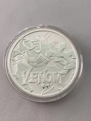 2020 Tuvalu Marvel Comics VENOM Coin 1 Oz .9999 Silver BU In Capsule Perth • $46.88