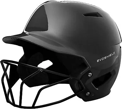 Evoshield XVT Luxe Fitted Softball Batting Helmet With Mask • $44.99