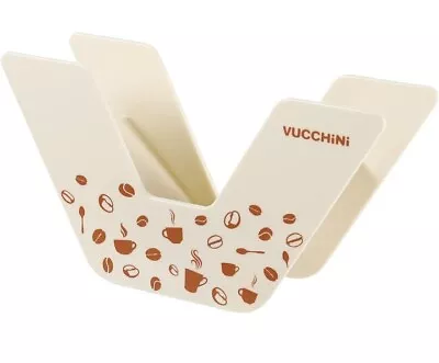 VUCCHINI Coffee Filter Holder  Coffee  Portable Filter Paper Storage • £12.99