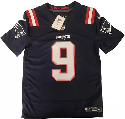 Nike Navy New England Patriots #9 Judon Vapor Limited Fuse Jersey  NFLPA $175 • $69.99