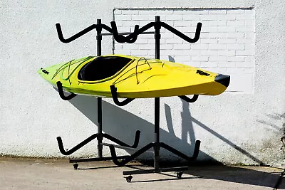 Ruk Sport Freestanding 2 3 4 5 6 Kayak Storage Rack SUP Surf Board Ski • $49.95