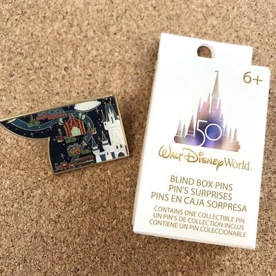 $20.50 • Buy Loungefly Walt Disney World 50th Anniversary Map Pin