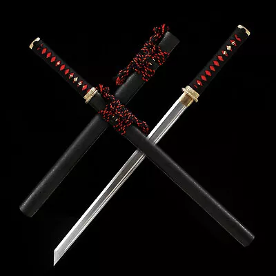 31'' Wakizashi Japanese Samurai Katana Ninjato Sword Ninja T10 Steel Sharp • $89.99