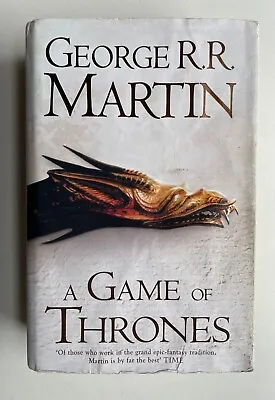 A Game Of Thrones (Hardback Reissue): 2011 3rd Edition Harper Voyager • £25