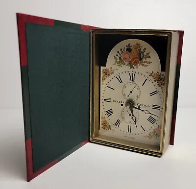 1990 Roger Lascelles London Elliott Lenham Clock In Book LE Kienzle Germany Mov • $49