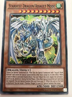 £2.25 • Buy Yugioh Stardust Dragon/Assault Mode OP10-EN015 Common Mint Condition