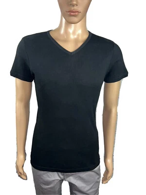 $32.99 • Buy Versace Intensive Men's V-Neck Black Short Sleeve Shirt Sz - 54/XXL ( M US )