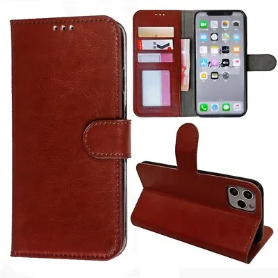 $12.99 • Buy Samsung Galaxy S10 S9 S8 Plus Flip Leather Wallet Case With Card Holder