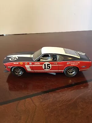 Vintage Hornby Mustang Slot Car Race Car  • $40