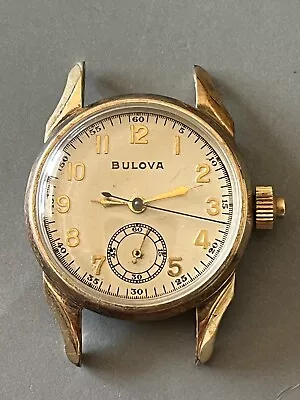 Bulova Rare One Button Chronograph Vintage Wristwatch For Collector Or Retailer! • $27