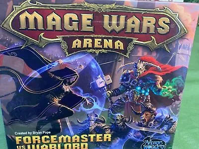 Mage Wars EXPANSION Forcemaster Vs Warlord New Card Game - NEW SEALED • $23.53