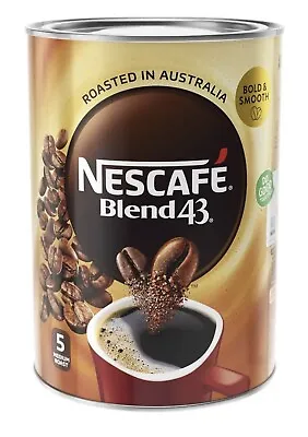 Nescafe Blend 43 Instant Coffee 650g Roasted And Blended In Australia • $41