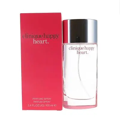 £46.20 • Buy Clinique Happy Heart 100ml Eau De Parfum Spray For Women EDP HER NEW
