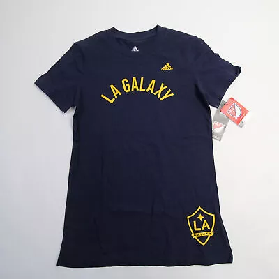 LA Galaxy Adidas Short Sleeve Shirt Girl's Navy Used • $11.19