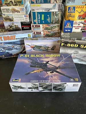 Revell 1:48 Scale P-61 Black Widow Model Airplane Kit 85-7546 • $19.99