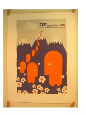 Of Montreal Poster Signed And Numbered By Artist Grand Buffet MGMT Silkscreen • $59.99