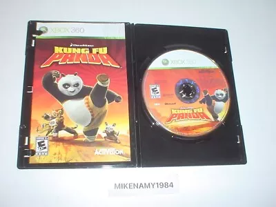 KUNG FU PANDA Kids Game In Plain Case W/ Manual For Microsoft XBOX 360 • $12.46