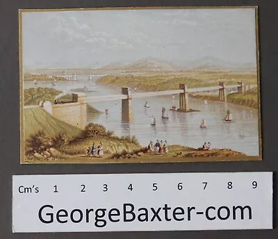 Britannia Tubular Bridge – Menai Straits Anglesey By Le Blond 1851 - UK FREEPOST • £2.99