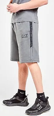 🔴🔵🟡🟢 *RRP £80* Emporio Armani EA7 Mens XL Grey Shorts BRAND NEW ORIGINAL TAG • £39.95