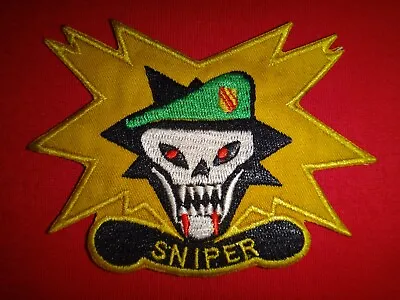 Vietnam War Patch US Army 5th Special Forces Group MACV-SOG SNIPER In VIETNAM  • $11.50