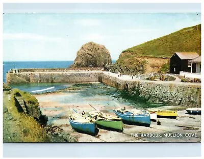 Postcard Mullion Cove The Harbour Cornwall England • £2.50