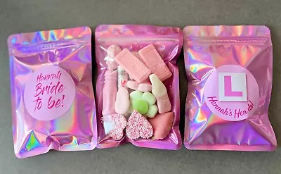 £1.50 • Buy Hen Party Sweet Favour Bride To Be Sweet Bags Personalised Hen Party Sweet Bags