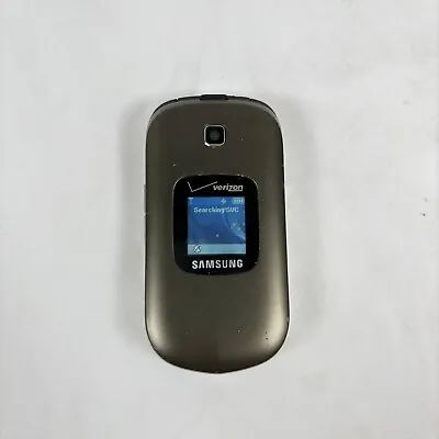 Samsung Flip Phone Gray Verizon SCH U365 Rare Cellular CDMA • $6.29