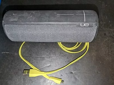 Logitech UE Boom 2 S-00151 Gray Wireless Bluetooth Waterproof Portable Speaker • $45